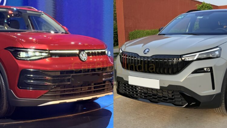 VW Taigun vs Skoda Kushaq Facelift Comparison