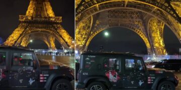 Mahindra Thar Roxx Driven to Paris
