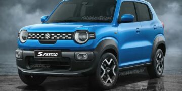 New 2026 Maruti S-Presso Facelift Digitally Rendered