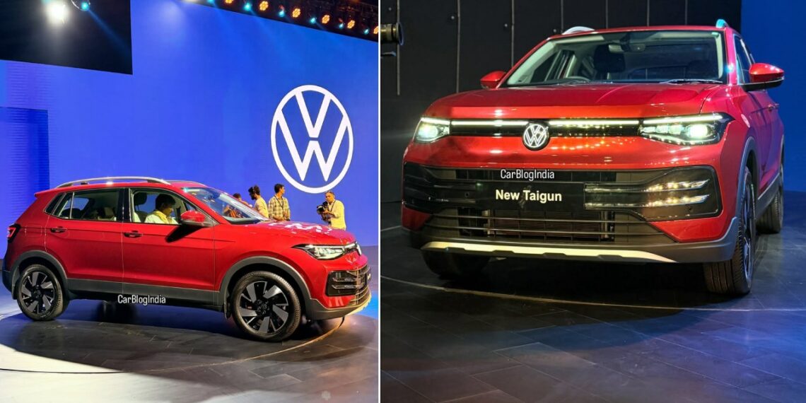 VW Taigun Facelift Revealed
