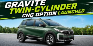 Nissan Gravite Twin Cylinder CNG Option Launched