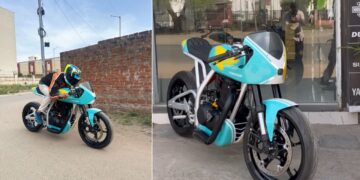 Custom Royal Enfield Hunter 350