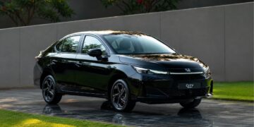 New Honda City Facelift Front Three Quarters