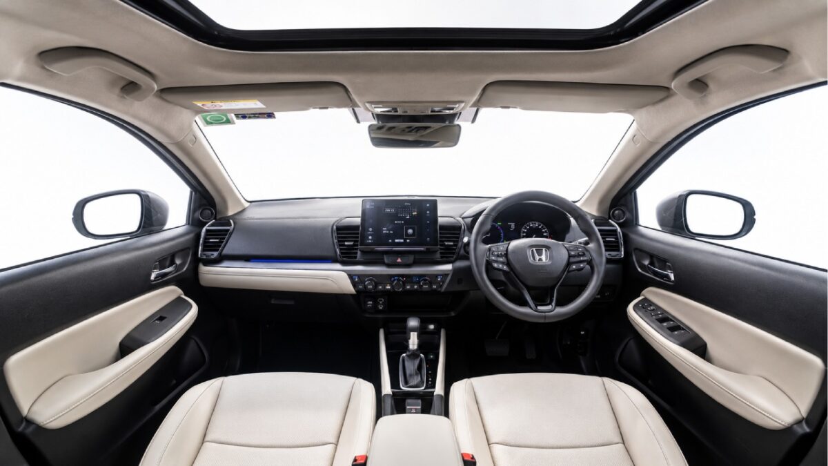 Honda City Facelift Interior