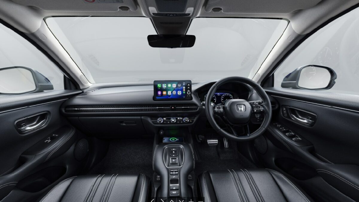 New Honda ZR-V Unveiled - Interior