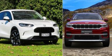 Honda ZR-V vs Jeep Meridian - Specs, Price, Features Comparison