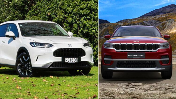 Honda ZR-V vs Jeep Meridian - Specs, Price, Features Comparison