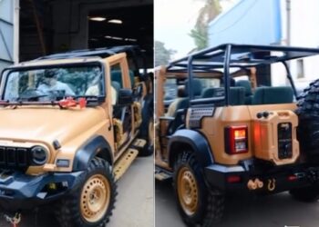 Real-Life Visuals of Mahindra Thar-based ATV