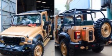 Real-Life Visuals of Mahindra Thar-based ATV