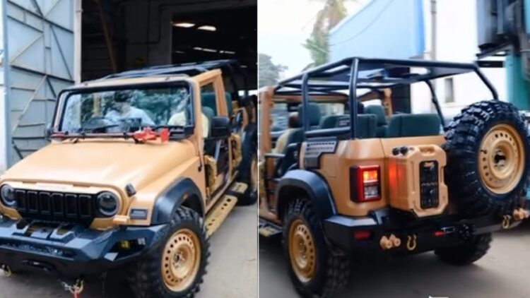Real-Life Visuals of Mahindra Thar-based ATV