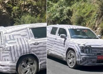 Maruti YMC 3-row Electric MPV Spotted Testing in Shimla