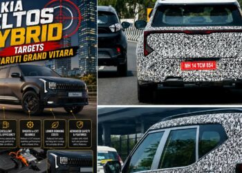 New Kia Seltos Spotted Testing with Hybrid Engine
