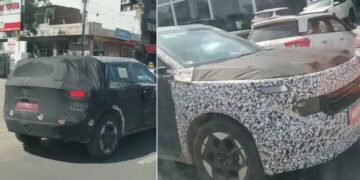 New Kia Sonet Spotted Testing