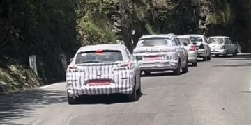 New Maruti Baleno Facelift Spotted Testing in Shimla