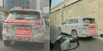 MG Starlight 560 Spied India