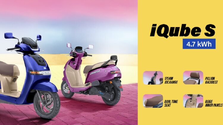 TVS iQube New Variant 4.7 kWh