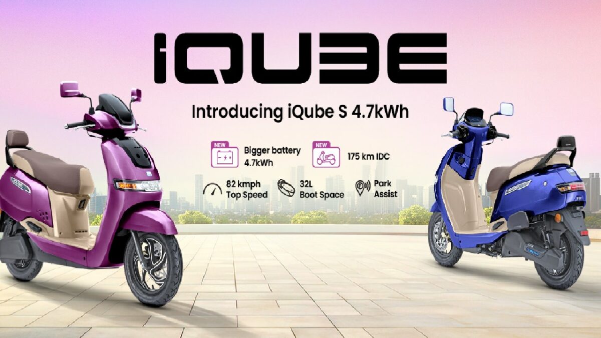 TVS iQube New Variant 4.7 kWh