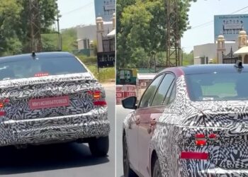2026 VW Virtus Facelift Spotted