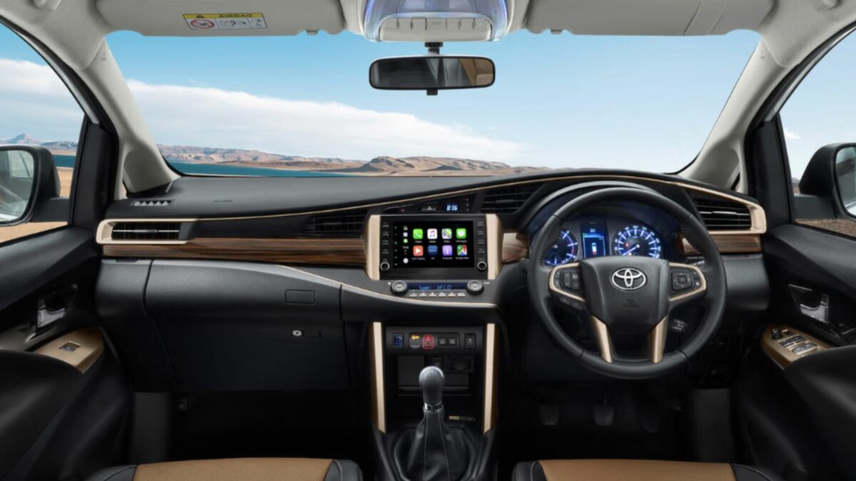 2026 Toyota Innova Crysta Interior Dashboard