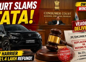 Consumer Court Kangra Himachal Pradesh Orders Refund of Replacement of Defective Tata Harrier XZA Dark Edition