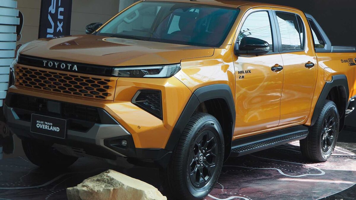 New-Gen Toyota Hilux India Launch Front Three Quarters