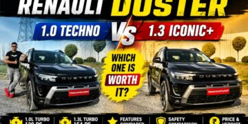 Renault Duster 1.0 Techno vs 1.3 Iconic+ Comparison