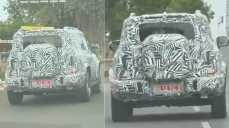 New Jetour T2 Spied Testing