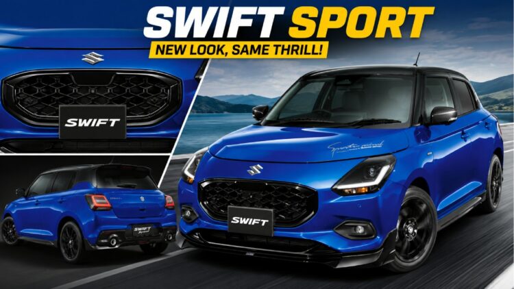 Latest-Gen Suzuki Swift Gets Sport Version