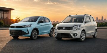 Maruti Wagon R Flex-Fuel vs Tata Tiago iCNG Specs Features Price Comparison