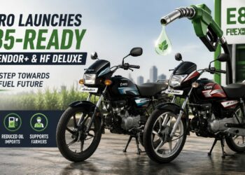 Hero Launches E85-Ready Splendor+ and HF Deluxe