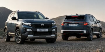 Nissan Tekton Rear Profile Spied