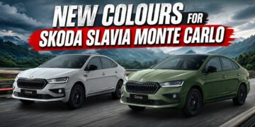 Skoda Slavia Monte Carlo New Colours