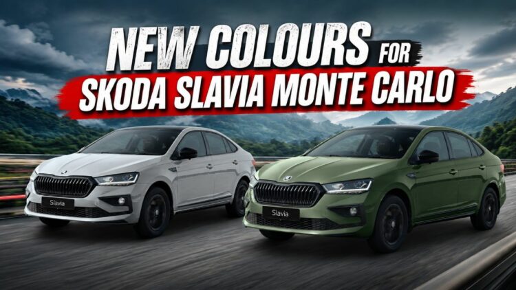 Skoda Slavia Monte Carlo New Colours