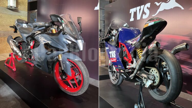 TVS Apache RR 310 Asia One Make Championship race bike