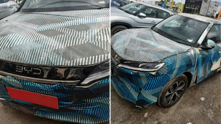Tata Nexon EV-Rivalling BYD Atto 2 Spotted Testing in India