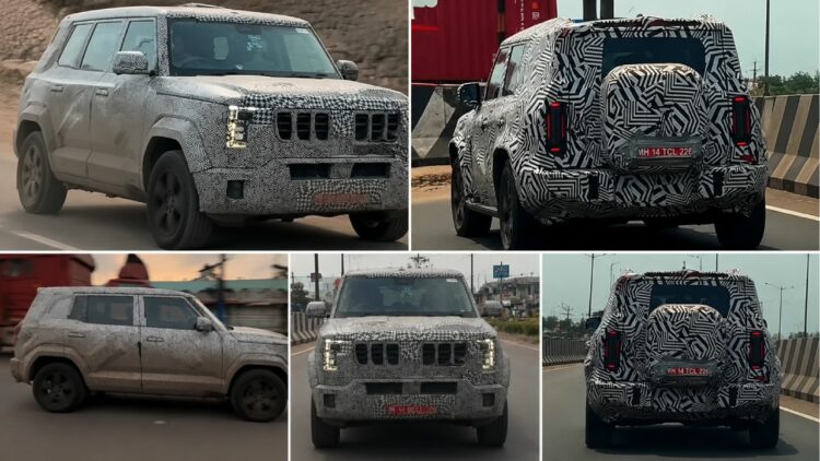 Upcoming Mahindra Vision S Spotted Testing in High Altitude