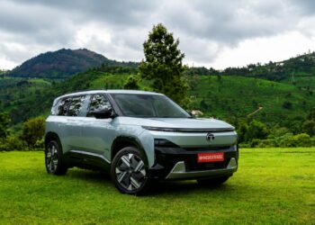 Tata Sierra EV Front Three Quarter