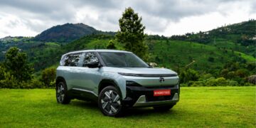 Tata Sierra EV Front Three Quarter