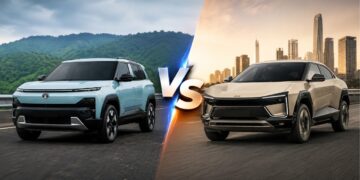 Tata Sierra EV vs Mahindra BE 6 Specs Price Features Comparison