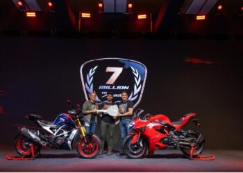 TVS Apache Reaches 70 Lakh Sales Milestone