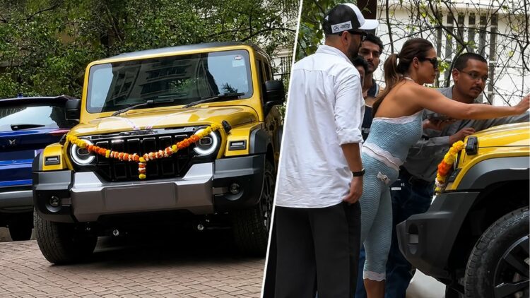 Malaika Arora Buys New Mahindra Thar Roxx