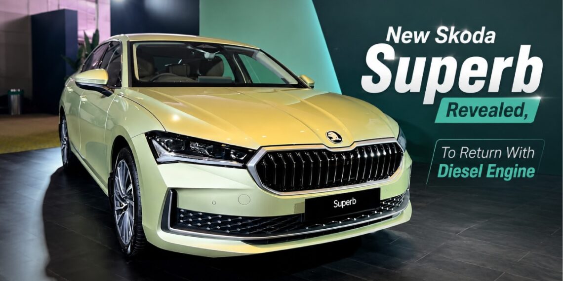 Skoda Unveils New Superb With A New Diesel Engine
