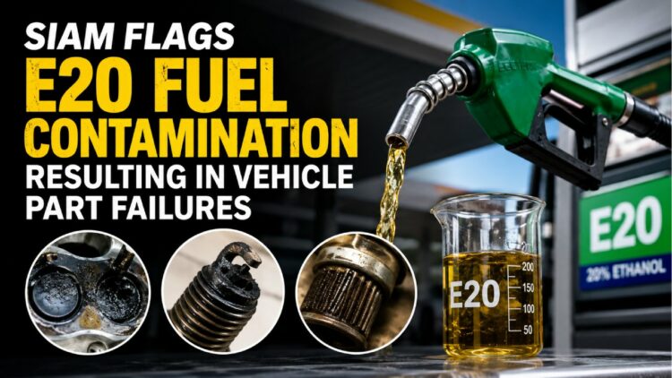SIAM Flags E20 Fuel Contamination Resulting in Vehicle Part Failures