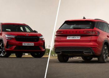 Skoda Kodiaq RS Front and Rear Profile