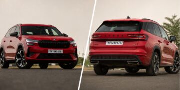 Skoda Kodiaq RS Front and Rear Profile