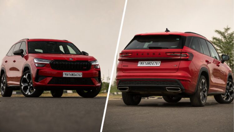 Skoda Kodiaq RS Front and Rear Profile