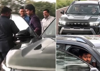 Tamil Nadu Chief Minister Drives New Renault Duster on Track