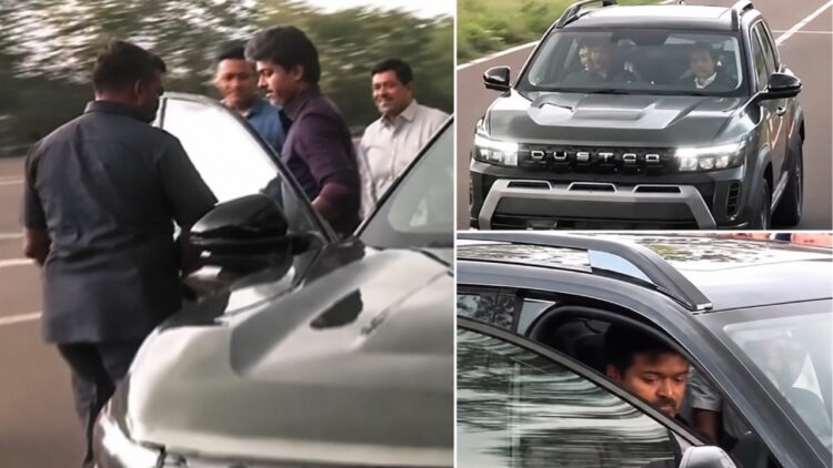 Tamil Nadu Chief Minister Drives New Renault Duster on Track