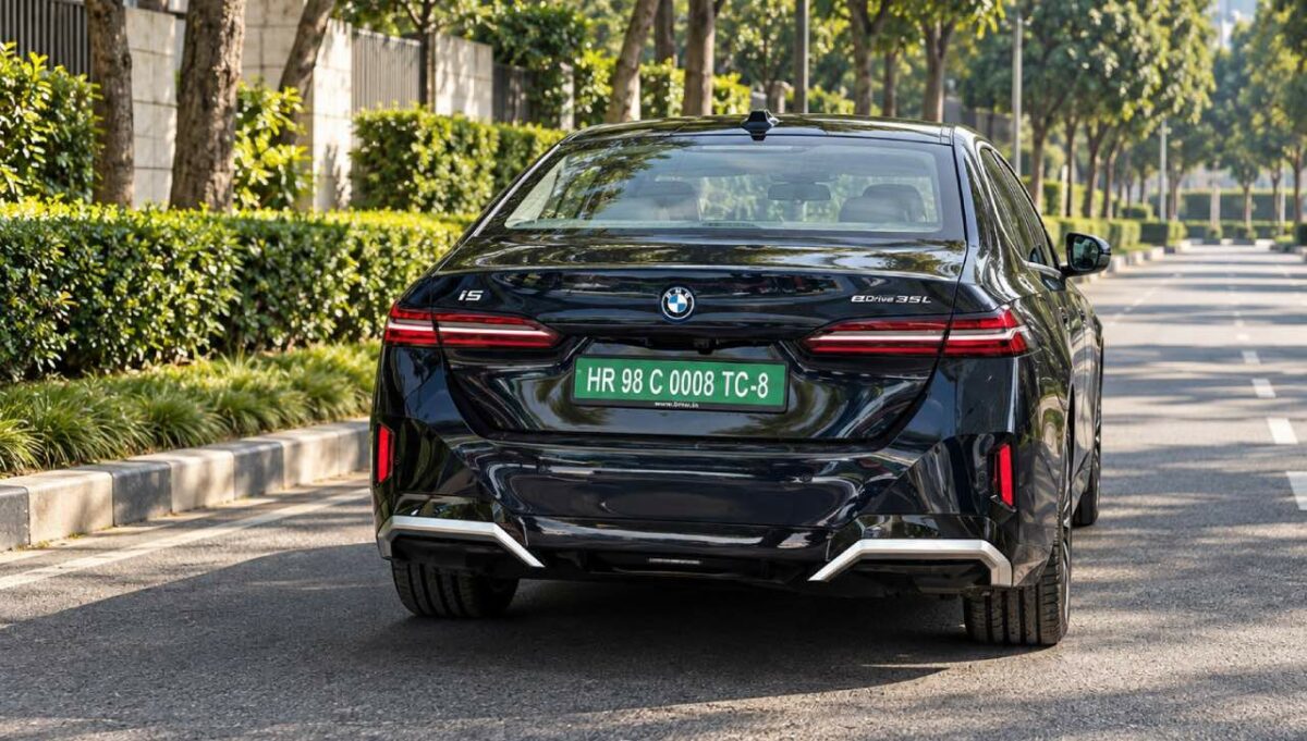 BMW i5 Review Rear Image
