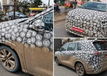 New Toyota Innova Hycross Spotted Testing